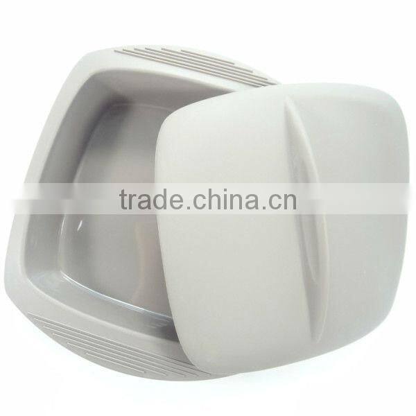 LFGB FDA grade Multifuncational microwave oven steamer,silicone food dinner box