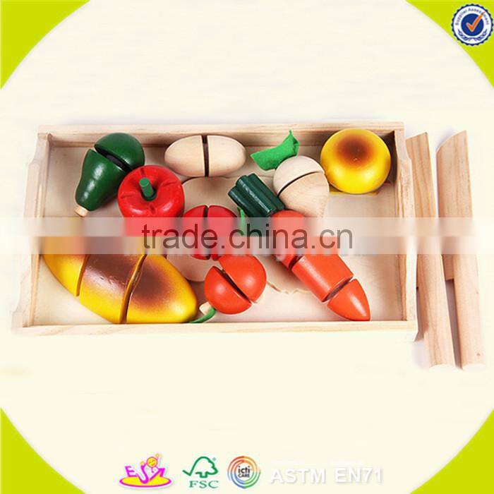 wholesale wooden furit cutting toy creative wooden furit cutting toy beautiful children wooden furit cutting toy W10B037