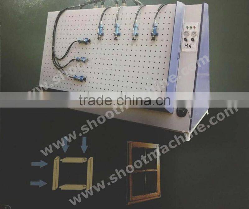 Hydraulic Double-side Frame Compounding Machine SH2210B with Working Table Size 2700x1500mm and Max. assembling size 2500x1300mm