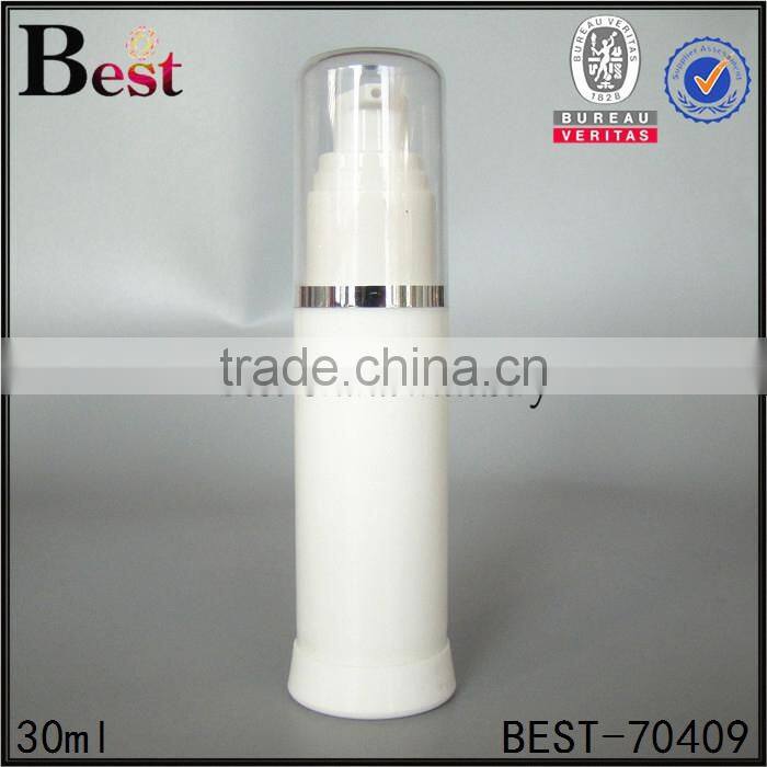 2017 high quality 50ml plastic spray bottle white color plastic spray bottle round shape plastic spray bottle with white pump