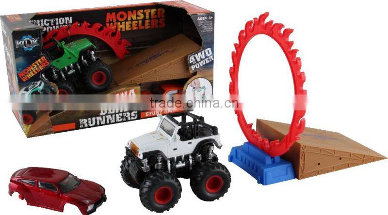 Wholesale cheap plastic toy truck,monster truck in chenghai