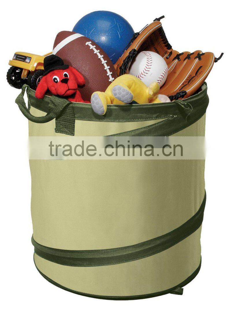 Cheap Trash Can/Collapsible Pop Up Camp Trash Can/Garden Waste Bag