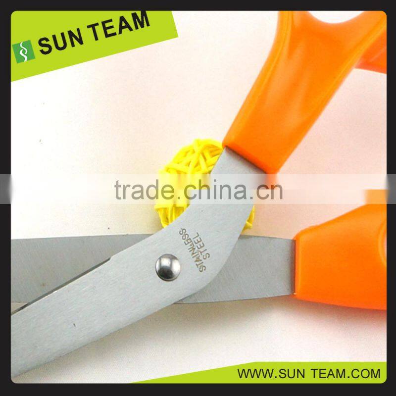 SC176 10" stainless steel plastic handle tailor heated scissors for fabric