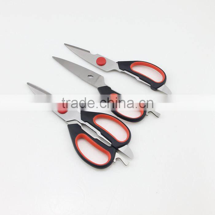 Heavy Duty Poultry Scissors Multifunction Kitchen Scissors With Soft Rubber Grips
