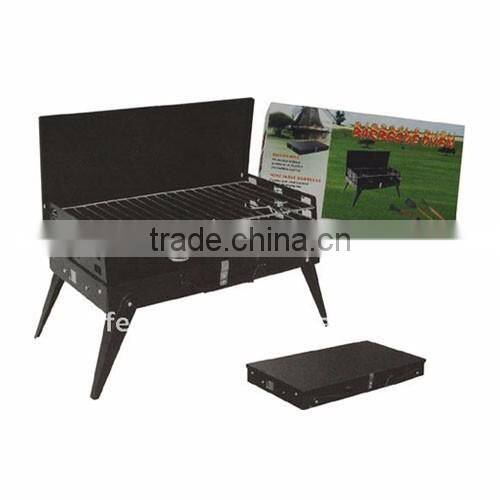 Portable fancy BBQ grill fire pit for camping