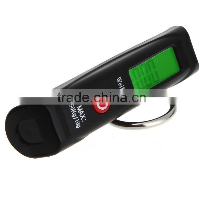2016 new arrival 50kg/10g Digital Portable Travel Luggage Hanging Scale g/lb/oz/kg LCD Display