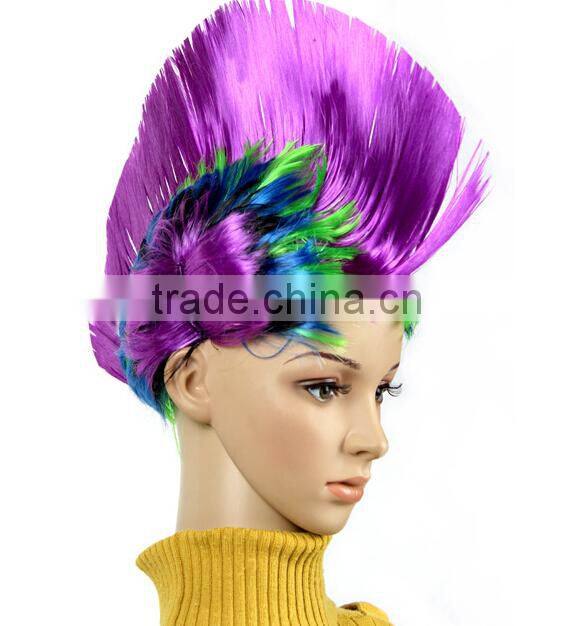 Colorful wig Wholesale Hippy Party Wig