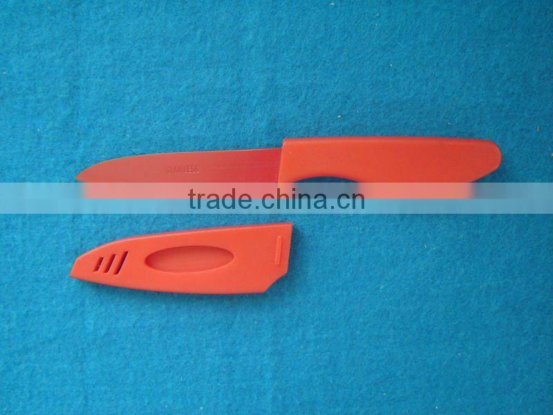 colorful fruit knife