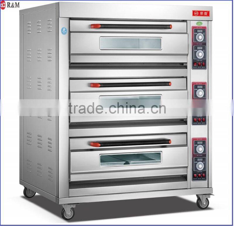 Industrial 400 Degrees Bread Baking Electric Oven Roti Making Machine For Sale