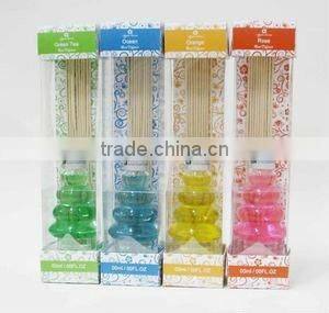 Elegant glass bottle for fragrance reed diffuser