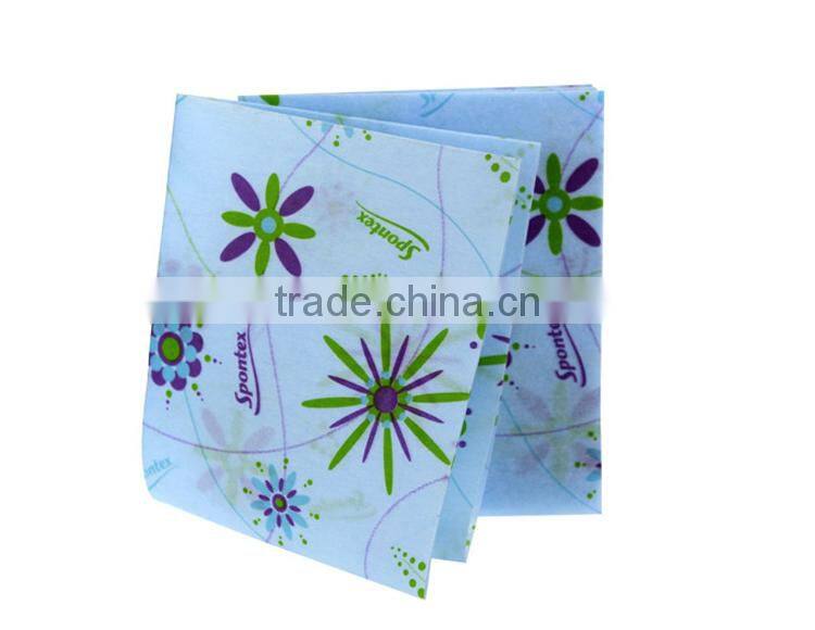 Over 13 years factory made in China wholesale chemical bond nonwoven dry cleaning wipe