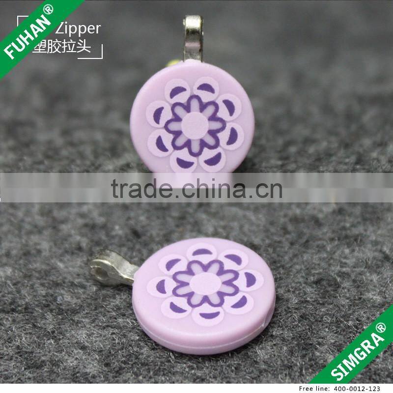 Popular High-end Cartoon Design Children Clothing Plastic Zipper Sliders