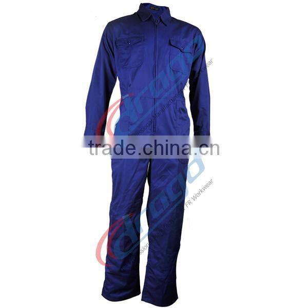 EN 11612 flame retardant oil rig coveralls