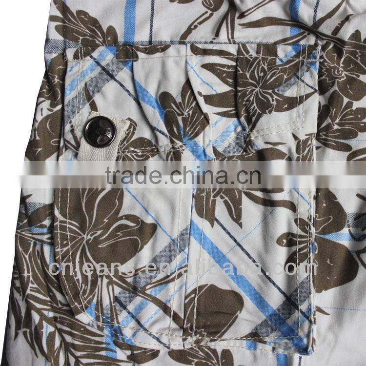 GZY Summer cheap stylish hawaiian style stock beach short