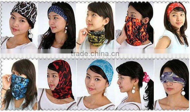 Promotional Cycling bandana Anti-UV Scarf multi-scarf fashion outdoor model