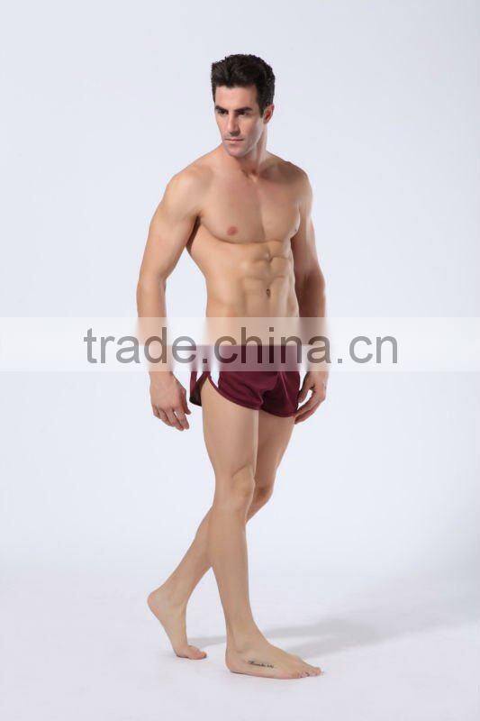 wholesale man's homewear loungewear for men jogging and training shorts polyester panties for male