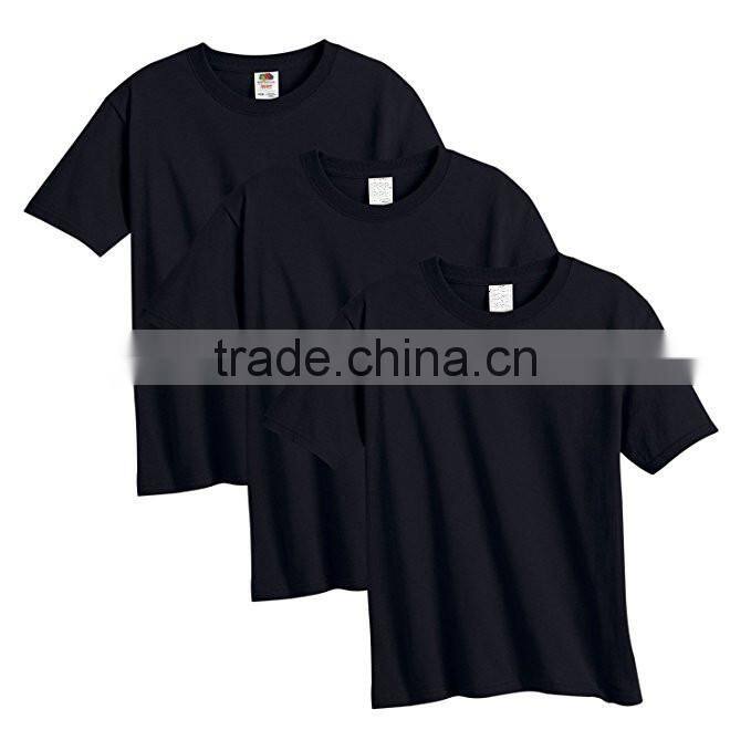 kids cotton t shirt printing custom blank white t shirt wholesale toddlers soft jerseys knit-collar