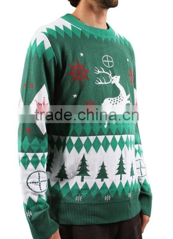 China apparel clothing unisex mens christmas sweater wholesaler