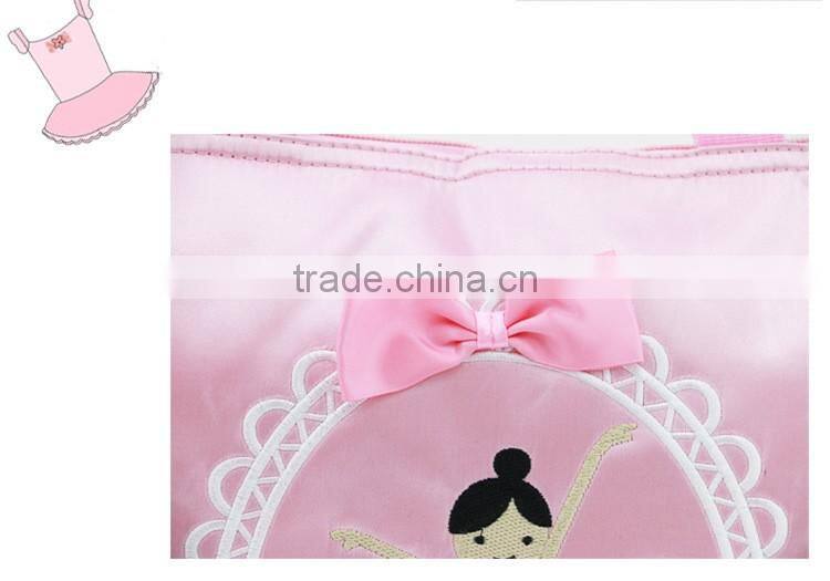 2016 Wholesale High quality Cute New nonwoven bag nonwoven Girls Ballet dance bag