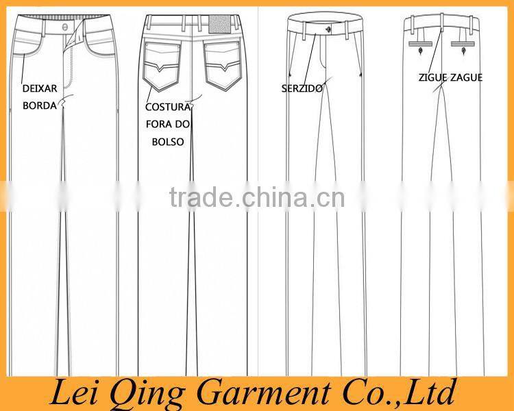 Custom high quality military cargo man camouflage pants