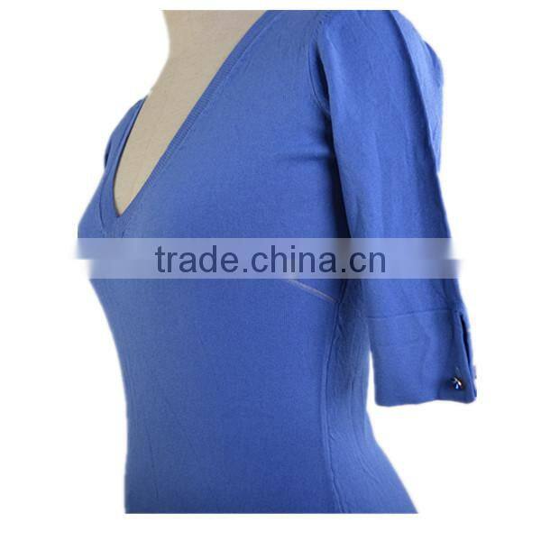 Latest new style bodycon long sleeve women dresses made in China