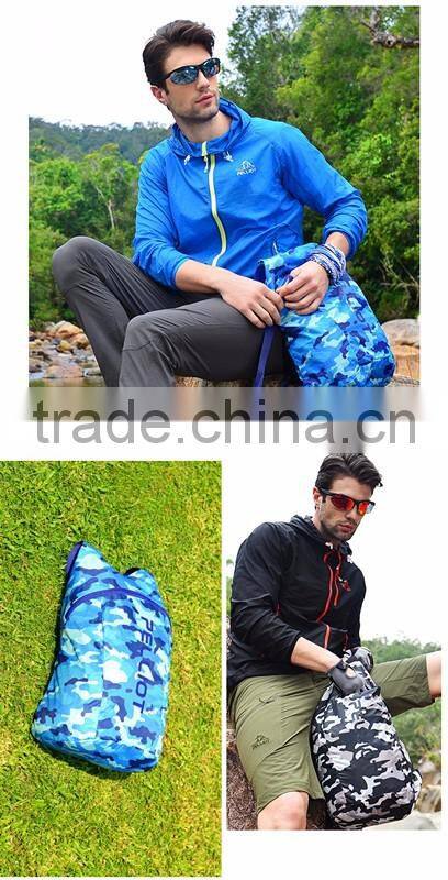 fashion leisure foldable storage package travelling backpack