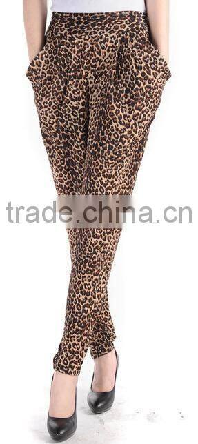 hot sell women summer baggy pants women model loose harem pants fashion zebra dot casual long pants summer autumn hip hop pants