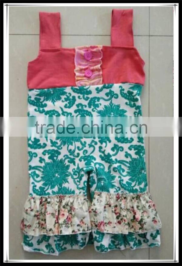 Infant Dots Print Rompers Baby Girl Ruffles Bib Playsuits Baby Girl Sisters Matching Jumper