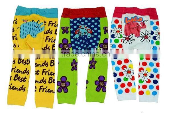 Printed Cotton Knitted baby Tights Legging Baby Pantyhose