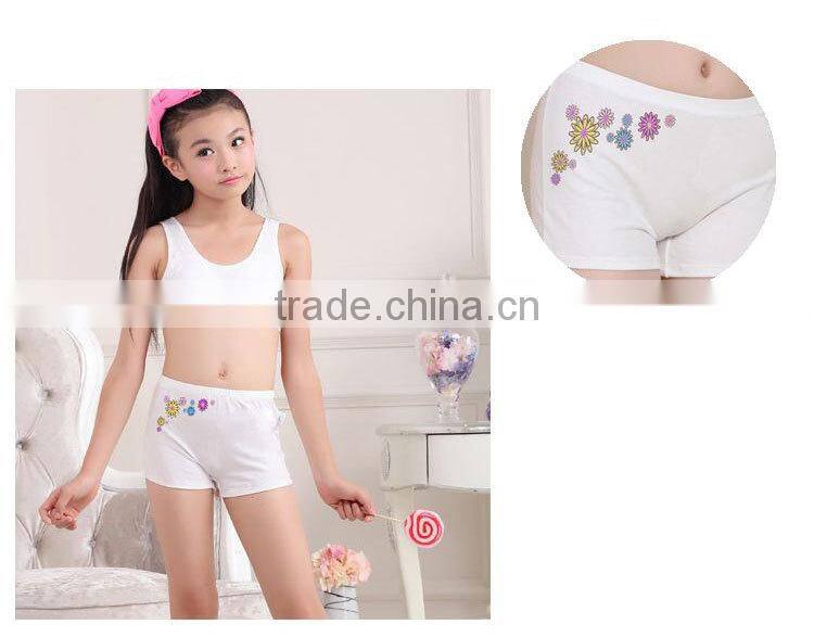 Sexy girl panty briefs seamless lingerie kids underwear for girls