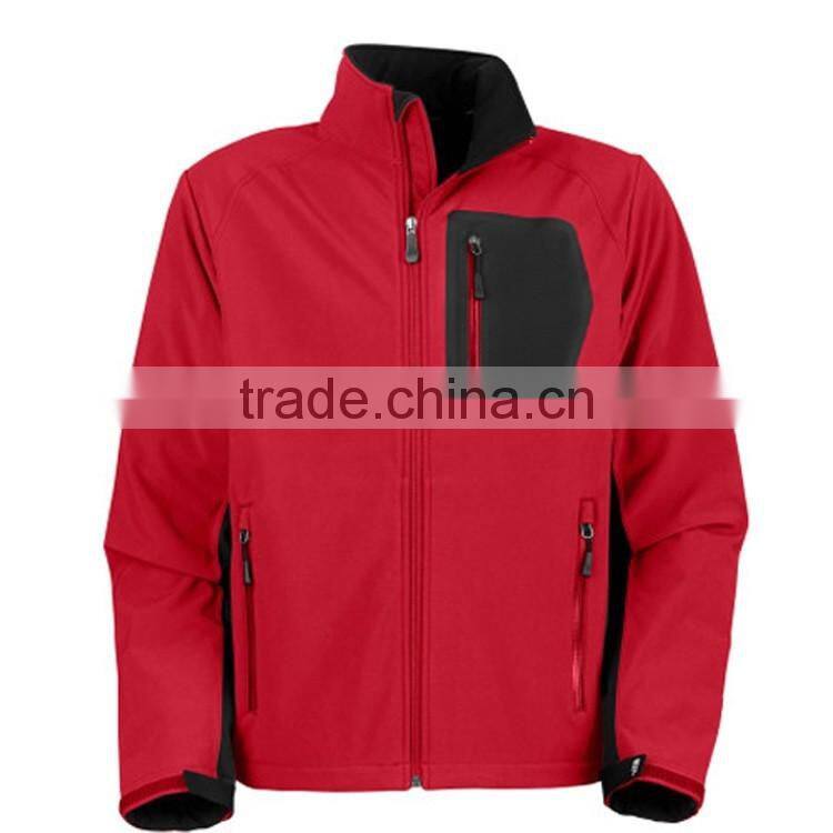 Outdoor waterproof men tactical custom softshell jacket