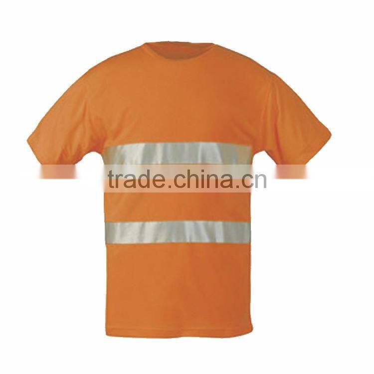 Summer men hivis shirt high visibility eyebird T-shirt