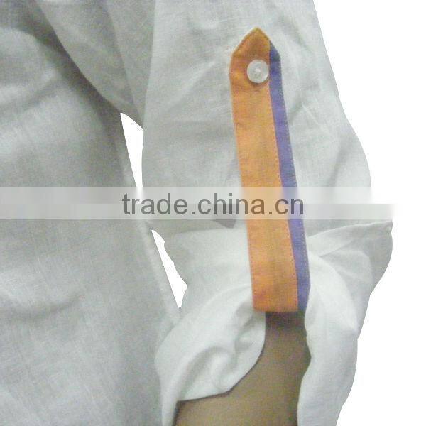 men's 100% linen shirts