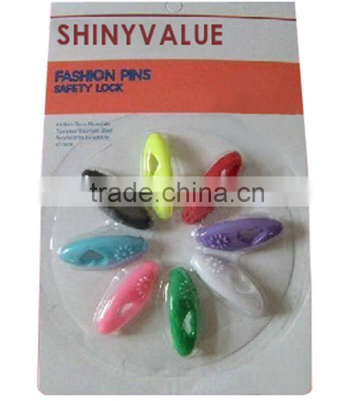 Best Quality Colorful Pins Safety Lock For Woman