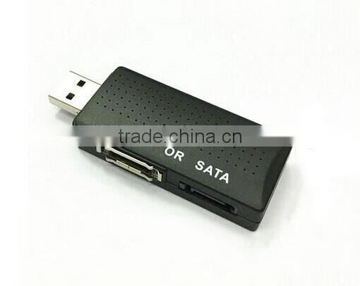 USB 2.0 TO Serial ATA SATA/eSATA Bridge Adapter For SATA Internal External Drive