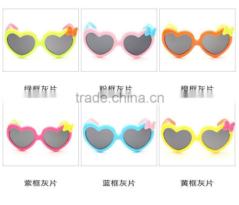 cheap cute cartoon plastic children party UV proof photochromic sunglass