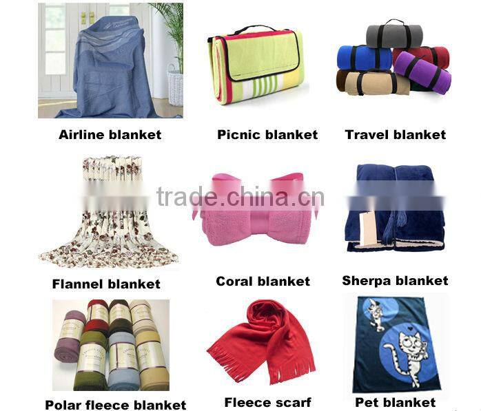 Luxury Throw sherpa King Size 100% polyester Brown Blanket