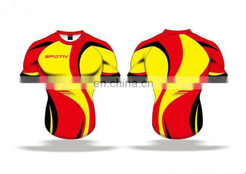 Specialized cooldry customized rugby jersey with sublimation