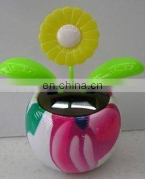newest solar flip flap solar powered dancing flower