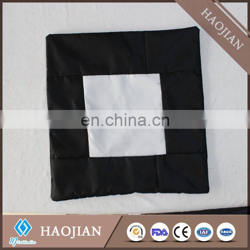 black pillow case sublimation printable cushion car cushion pillow covers chair cushion