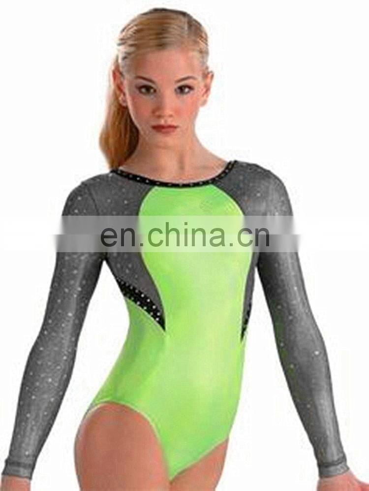 Trade guarantee manufacturer fancy rhythmic gymnastics leotards custom adult gymnastics leotards design