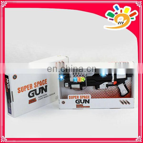 Boy gun toys , Plastic electric space toy gun with flashing light and music
