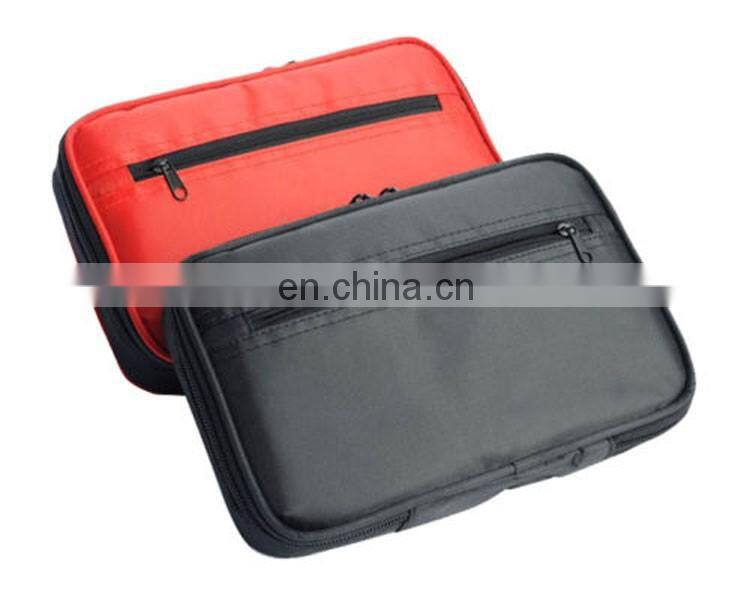 Travel Makeup Toiletry Case Digital Data Cable USB Organizer bag