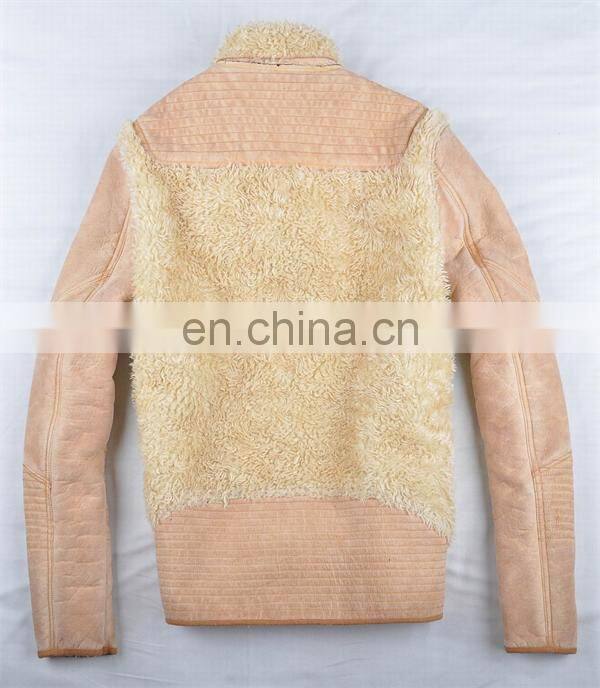 2017 new style men`s fashion with women half jacket