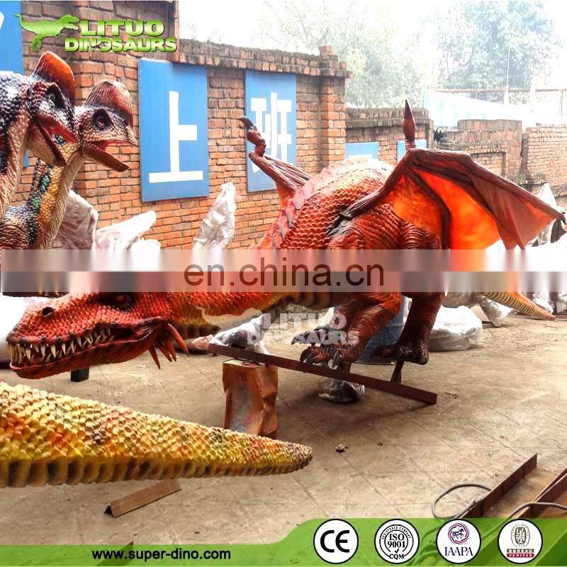 Life Size Robotic Dragon Model