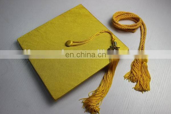 Kindergarten Gold Color Graduation Cap - Shiny Polyester