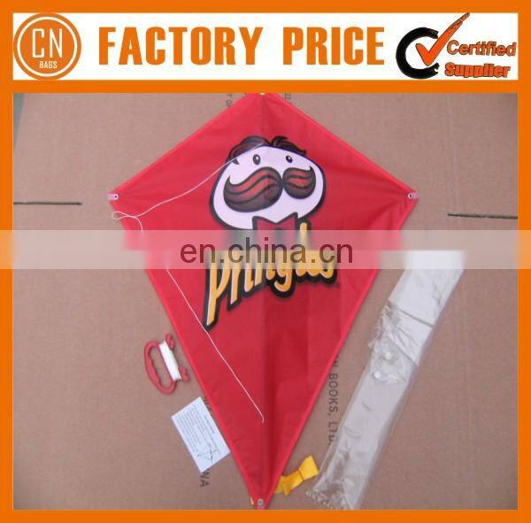 Advertising Logo Polyester Cheap Custom Diamond Kites