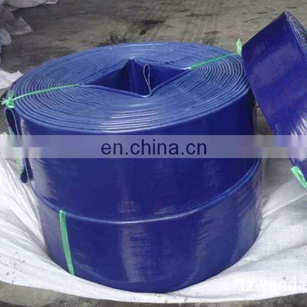 Anti-acid Flexible pvc layflat deep well water hose price