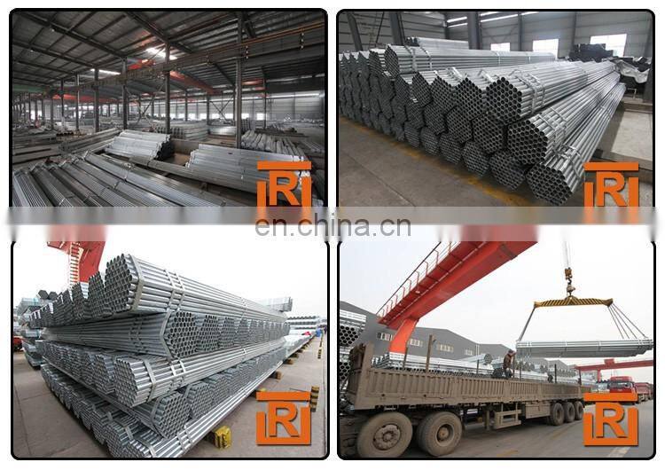 JIS G3444 SS400 thickness 1.8mm structural hollow section galvanized scaffolding pipe