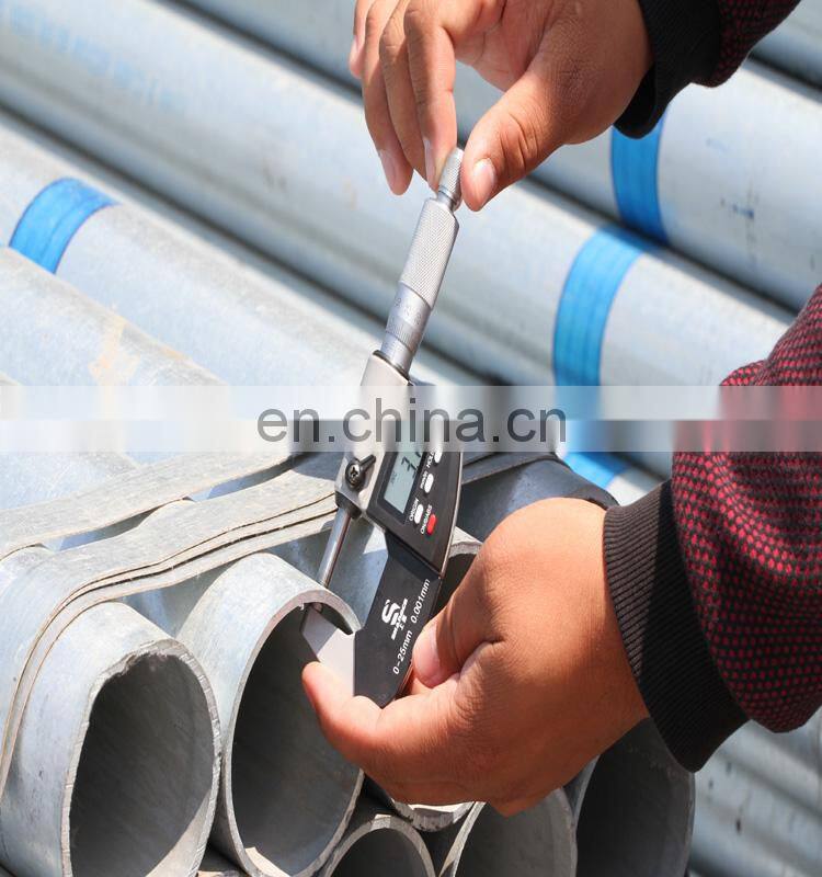 coated 200 -500 g/sqm g60 zinc coating hot dipped erw shape galvanized pipes pt threaded round steel for greenhouse pipe
